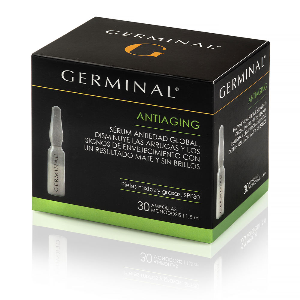Germinal Deep Action Anti-Aging Mixed And Oily Skin Ampoules 30 X 1.5 Ml