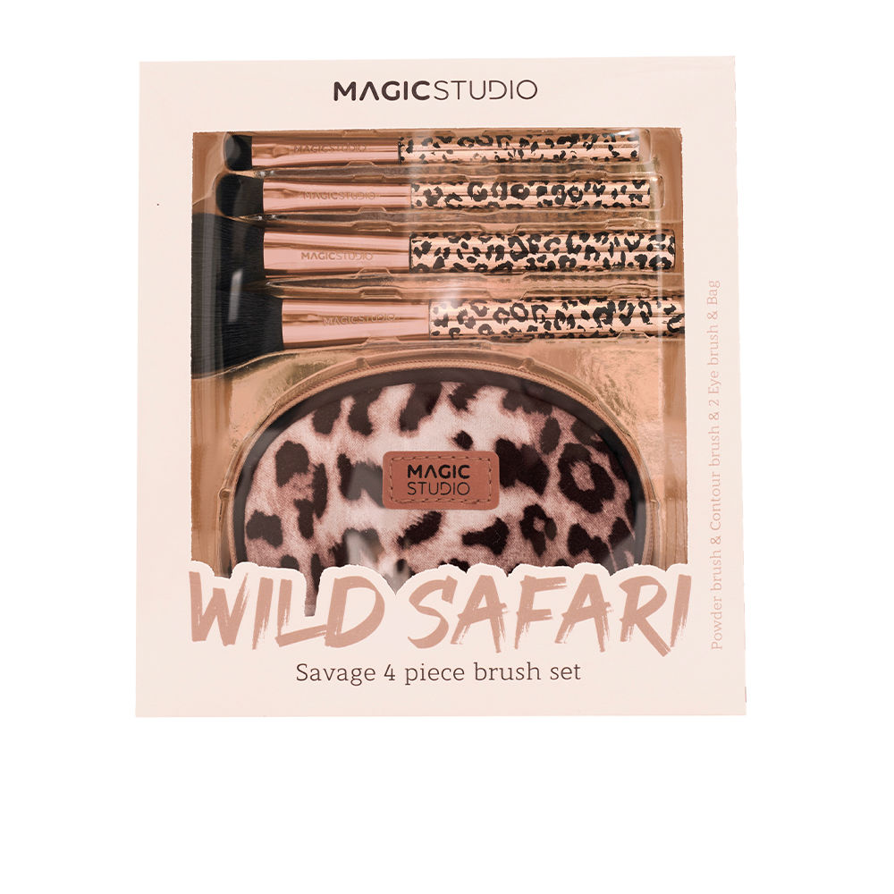 Magic Studio Wild Safari Savage Brush Set 5 Pz