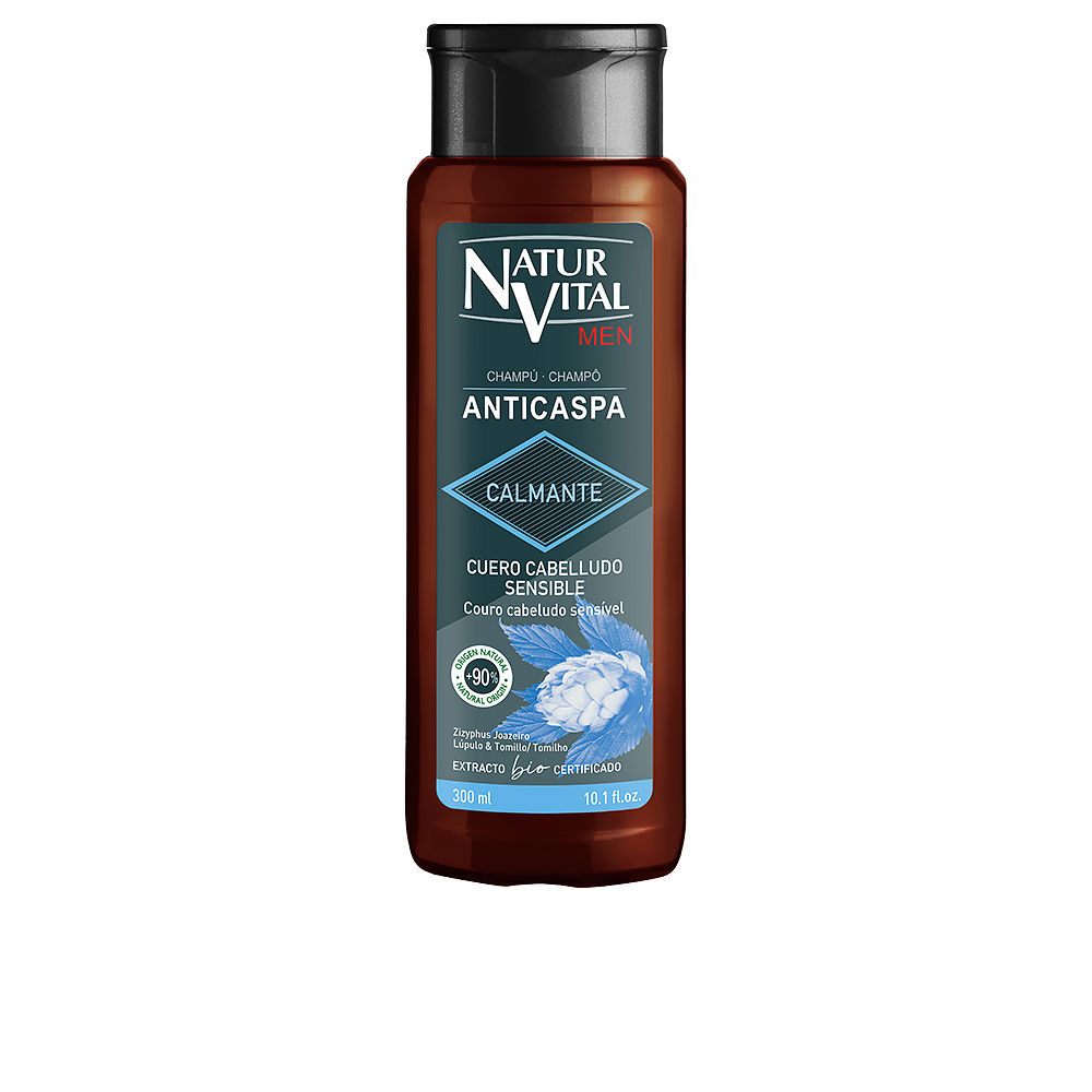 Natur Vital Men Sensitive Soothing Anti-Dandruff Shampoo 300 Ml