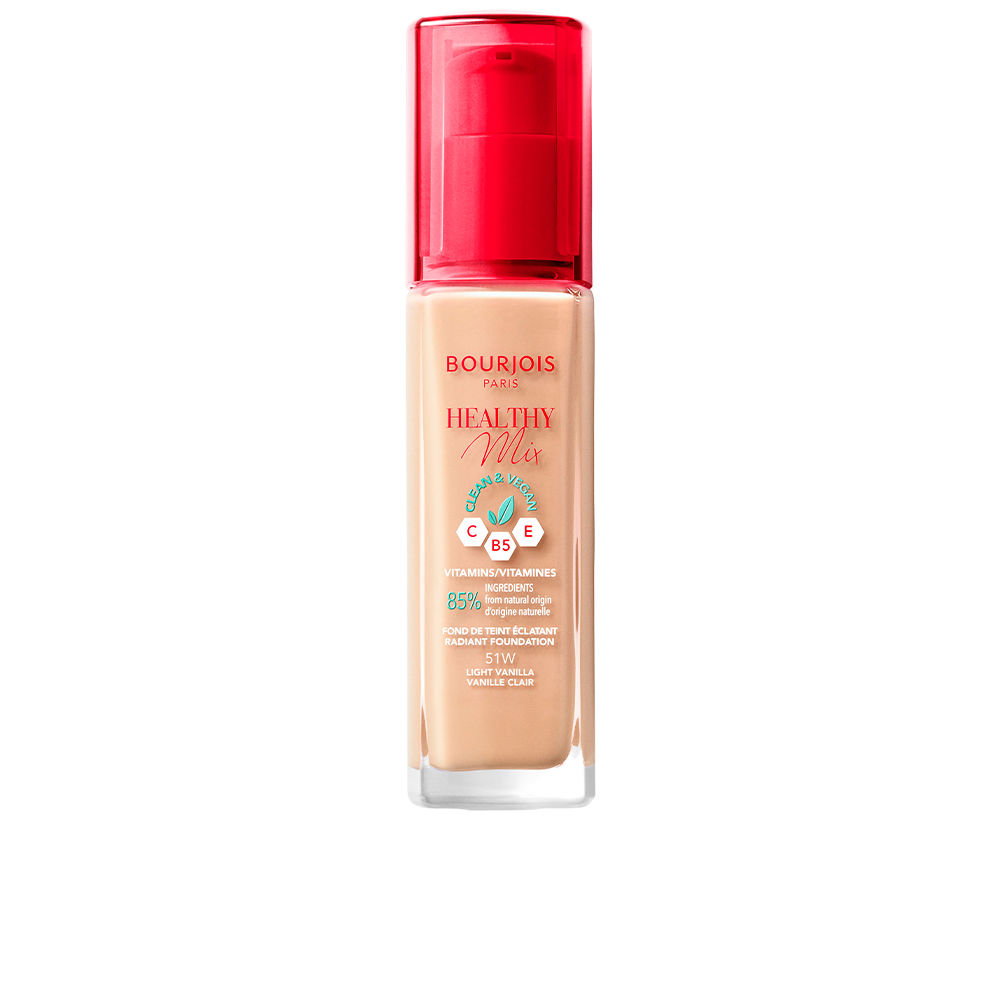 Bourjois Healthy Mix Radiant Foundation #51-Light Vanilla