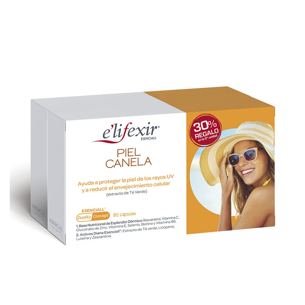 E'Lifexir Esenciall Piel Canela Cápsulas 80 U