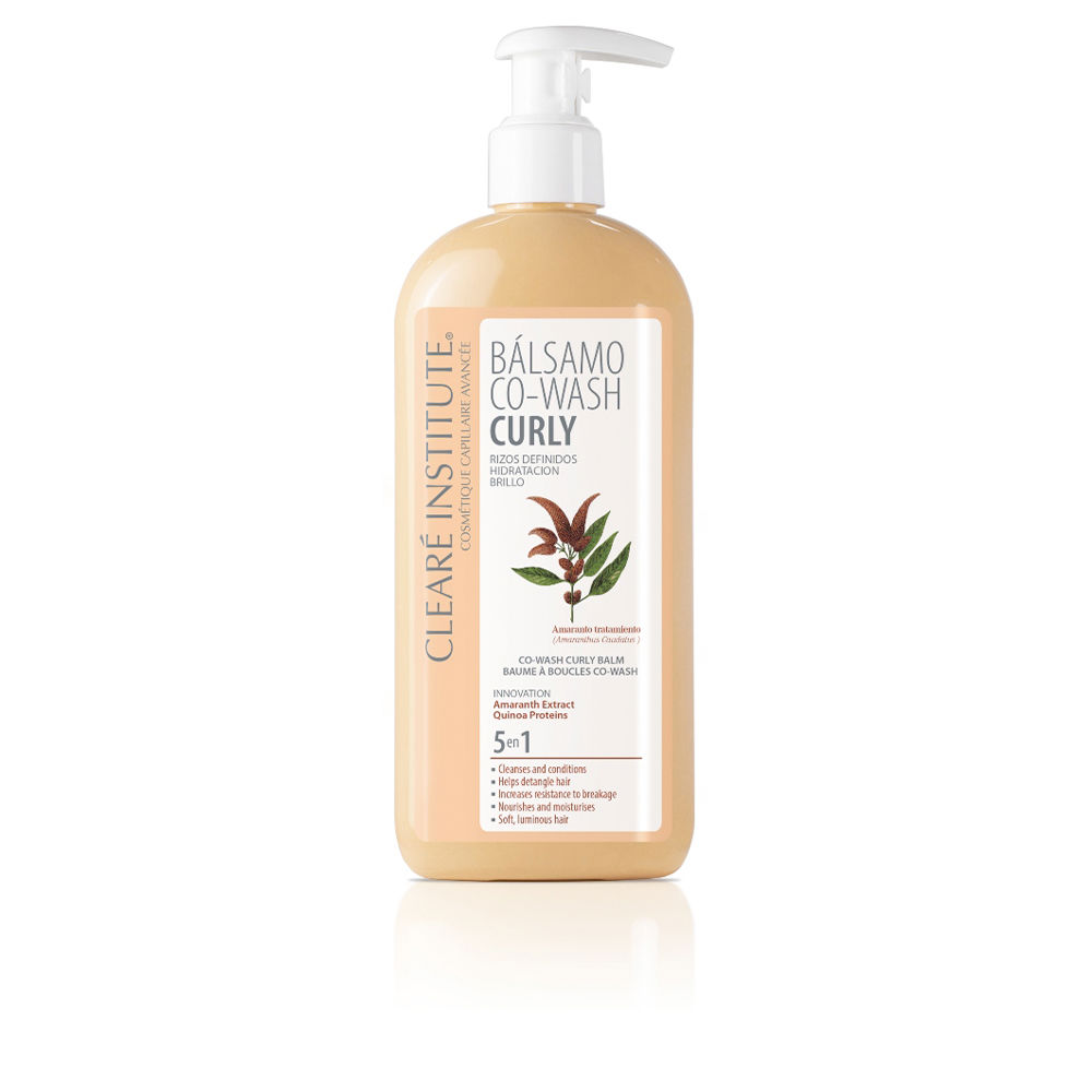 Clearé Institute Co-Wash Balm Curly Defined Curls Hydration Shine 300 Ml