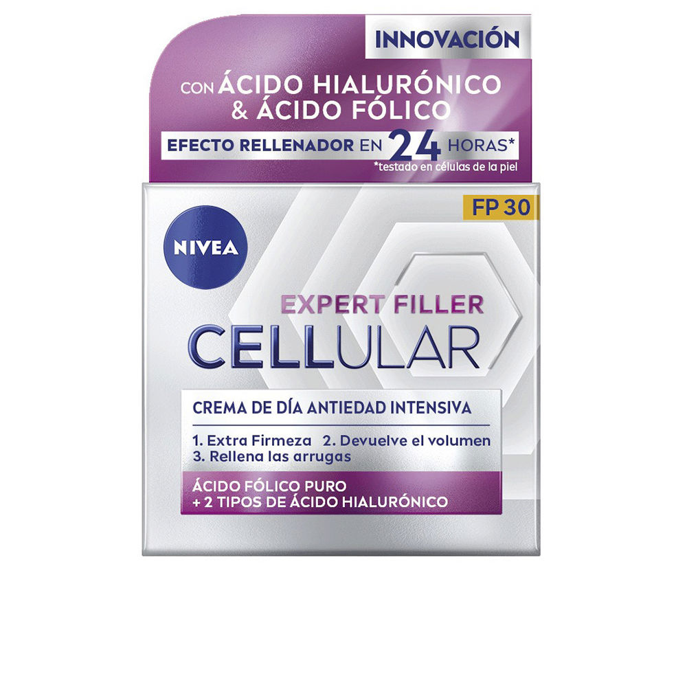 Nivea Cellular Filler Hyaluronic &Amp; Folic Day Cream Spf30 50 Ml
