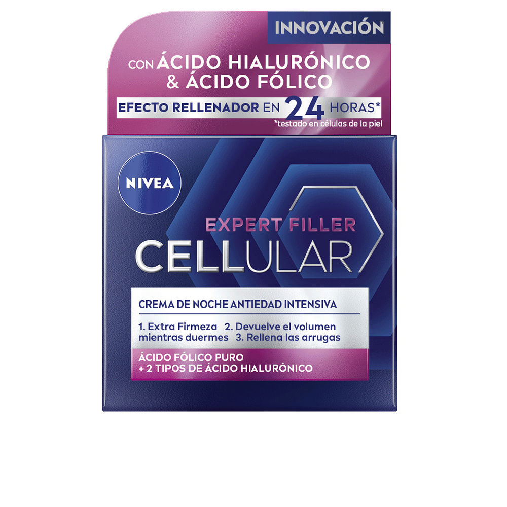Nivea Cellular Filler Hyaluronic & Folic Night Cream 50 Ml