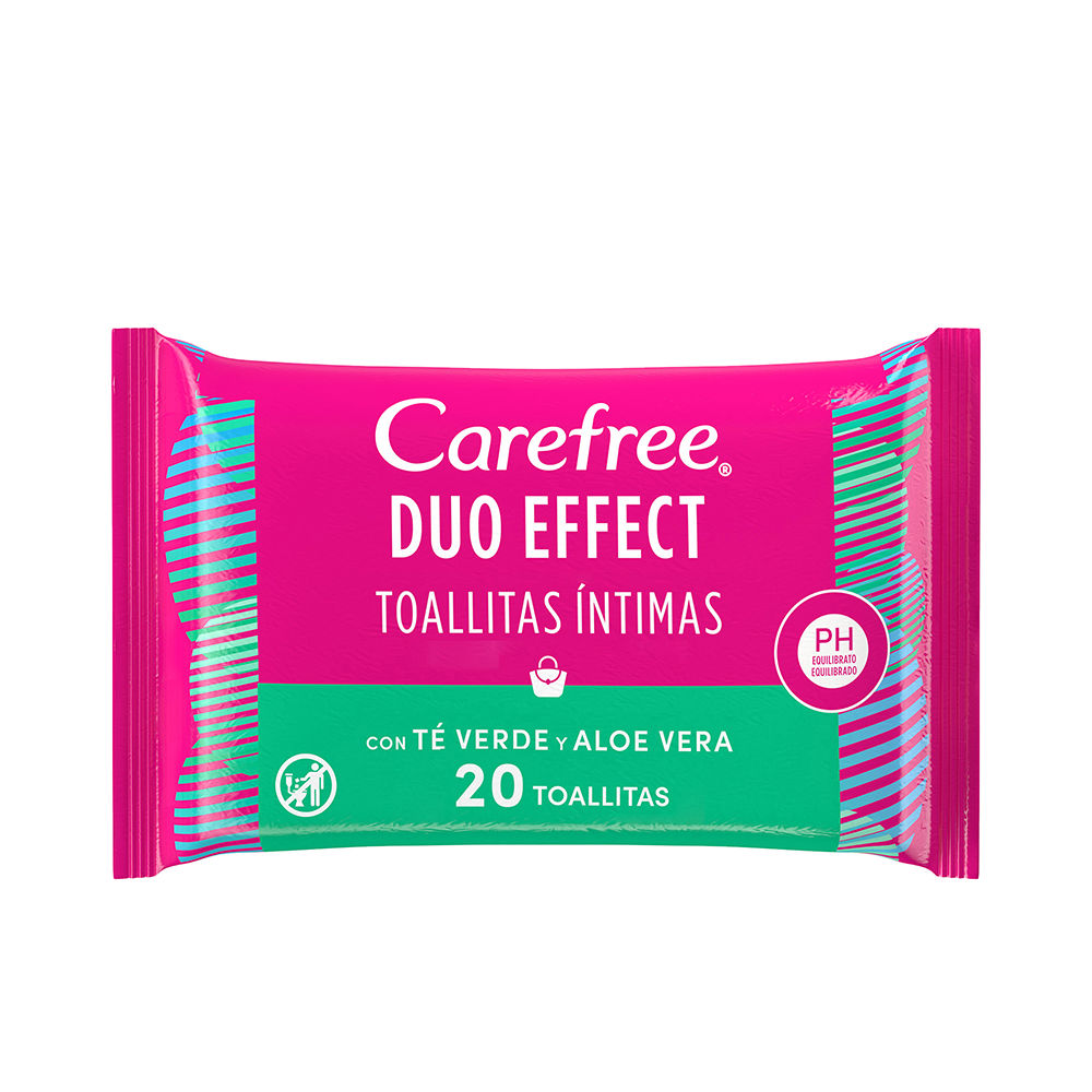 Carefree Aloe Vera Intimate Wipes 20 U