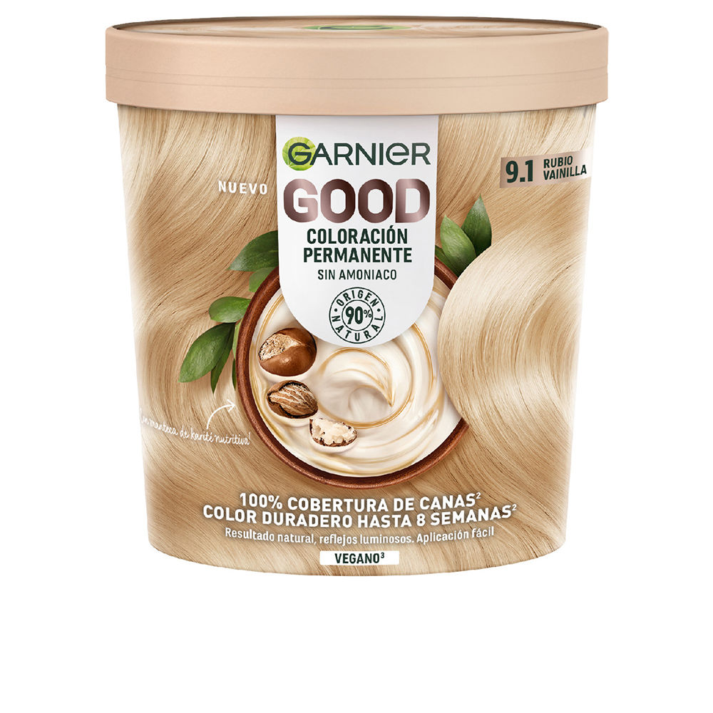 Garnier Good Permanent Color #9.1 Vanilla Blonde 217 Ml