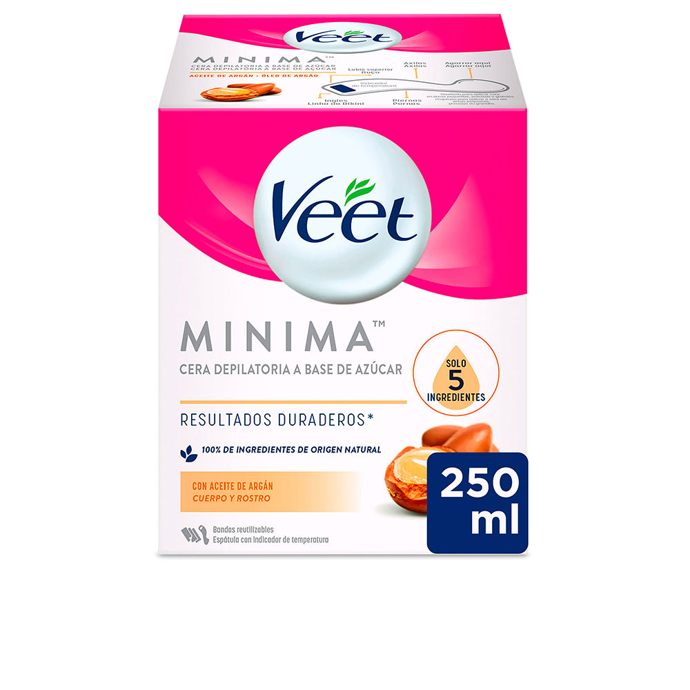 Veet Natural Warm Wax Argan Oil All Skin Types 250 Ml