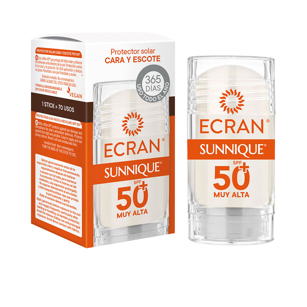 Ecran Sunnique Face And Neckline Spf50+ Stick 30 Ml