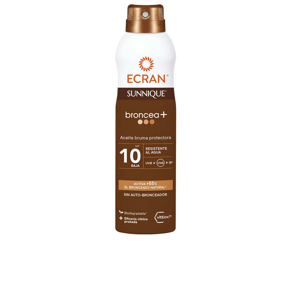 Ecran Sunnique Broncea+ Mist Oil Spf10 250 Ml
