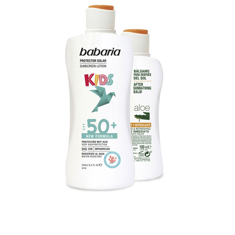 Babaria Solar Infantil Spf50+ Milk Lot 2 Pz