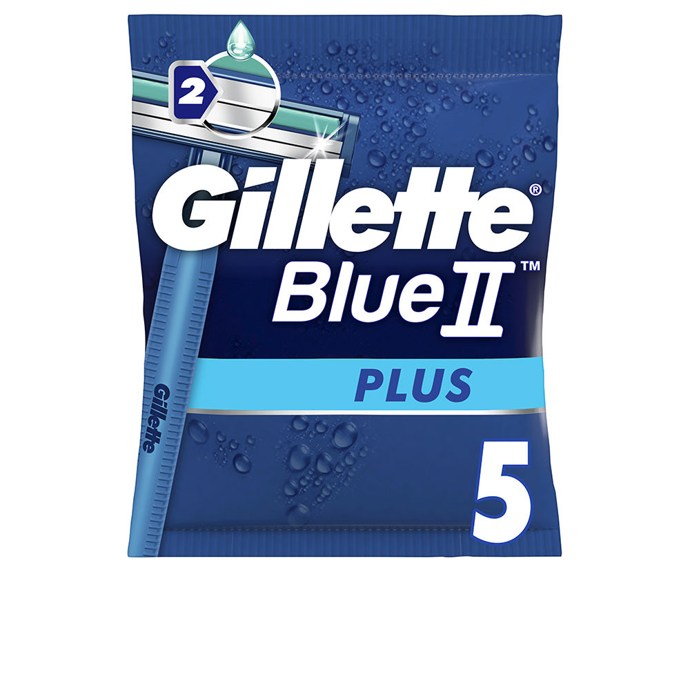 Gillette Blue Ii Plus Disposable Razor Blades 5 Units