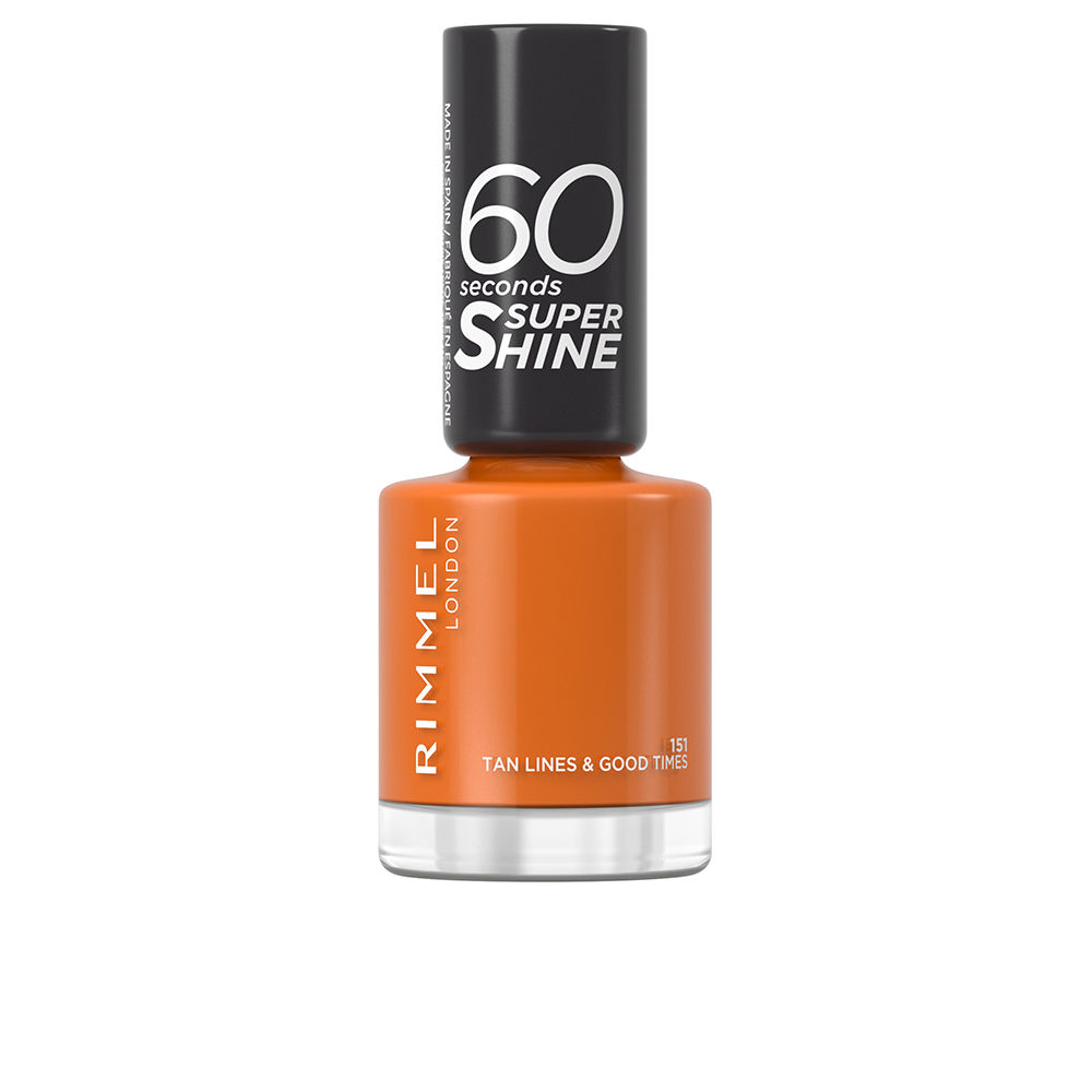 Rimmel London 60 Seconds Super Shine Esmalte De Uñas #151-Tan Lines & Good Times 8 Ml