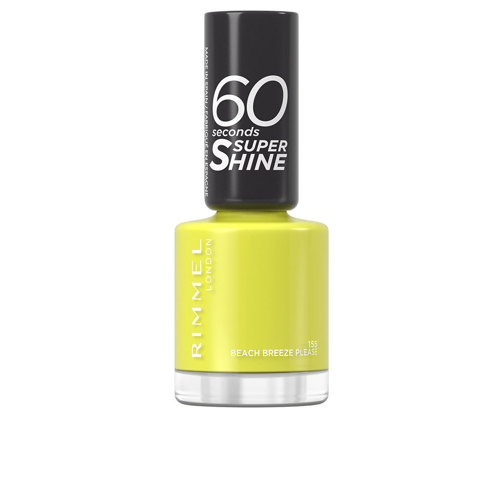 Rimmel London 60 Seconds Super Shine Esmalte De Uñas #155-Beach Breeze Please 8 Ml