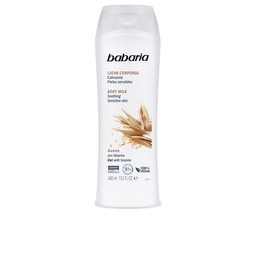 Babaria Avena Body Milk Soothing Sensitive Skin 400 Ml