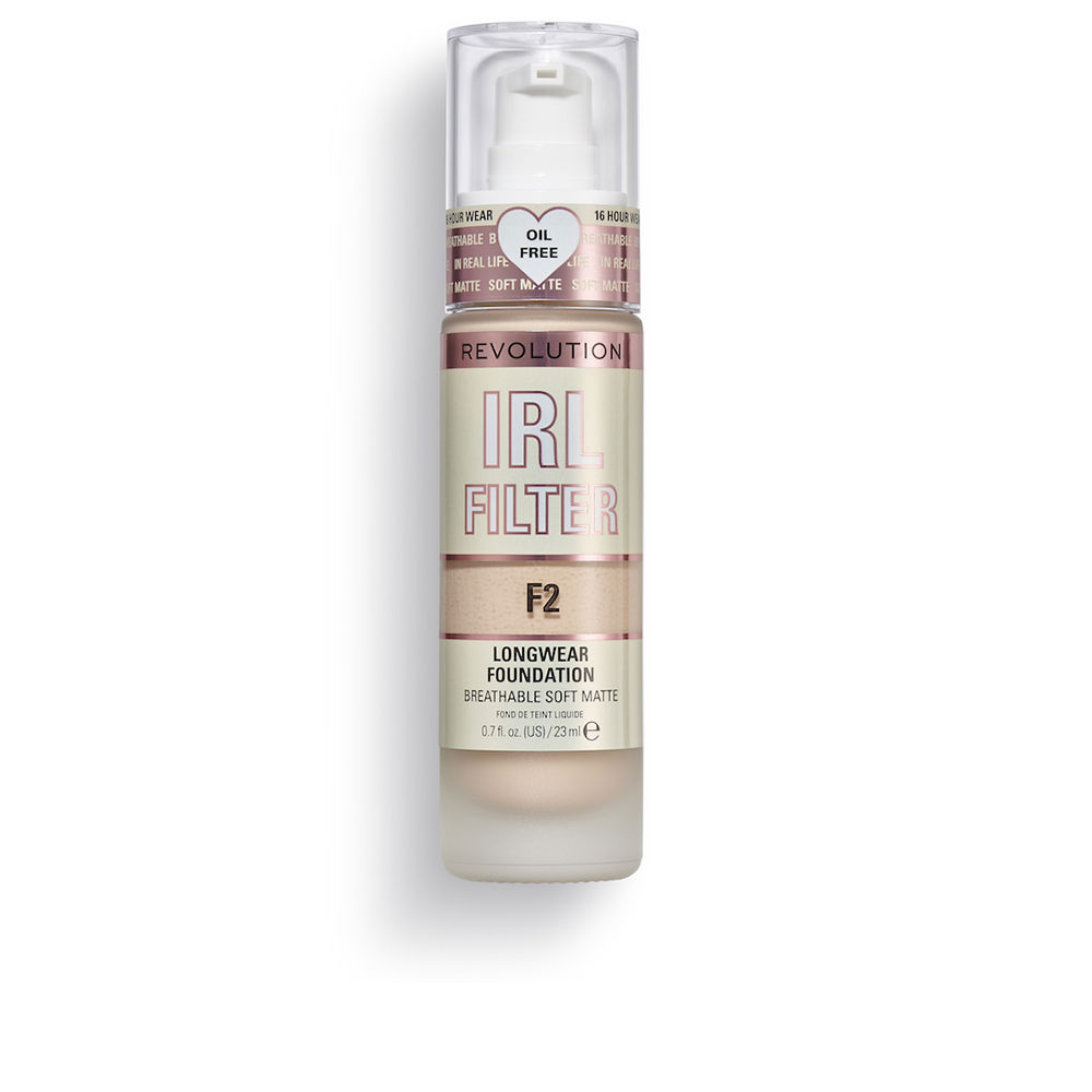 Revolution Make Up Irl Filter Longwear Foundation #F2 23ml