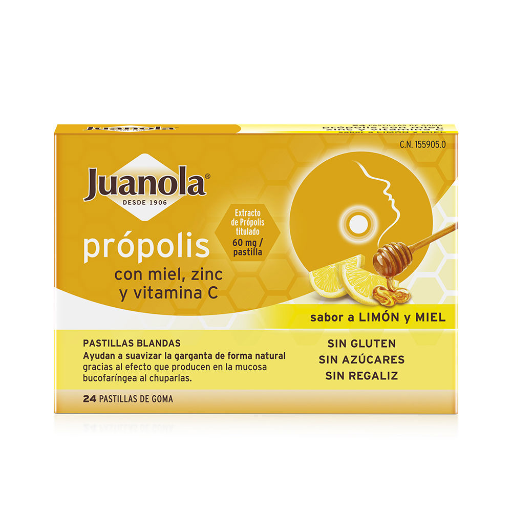 Juanola Propolis #Lemon Honey Gummies 24 U