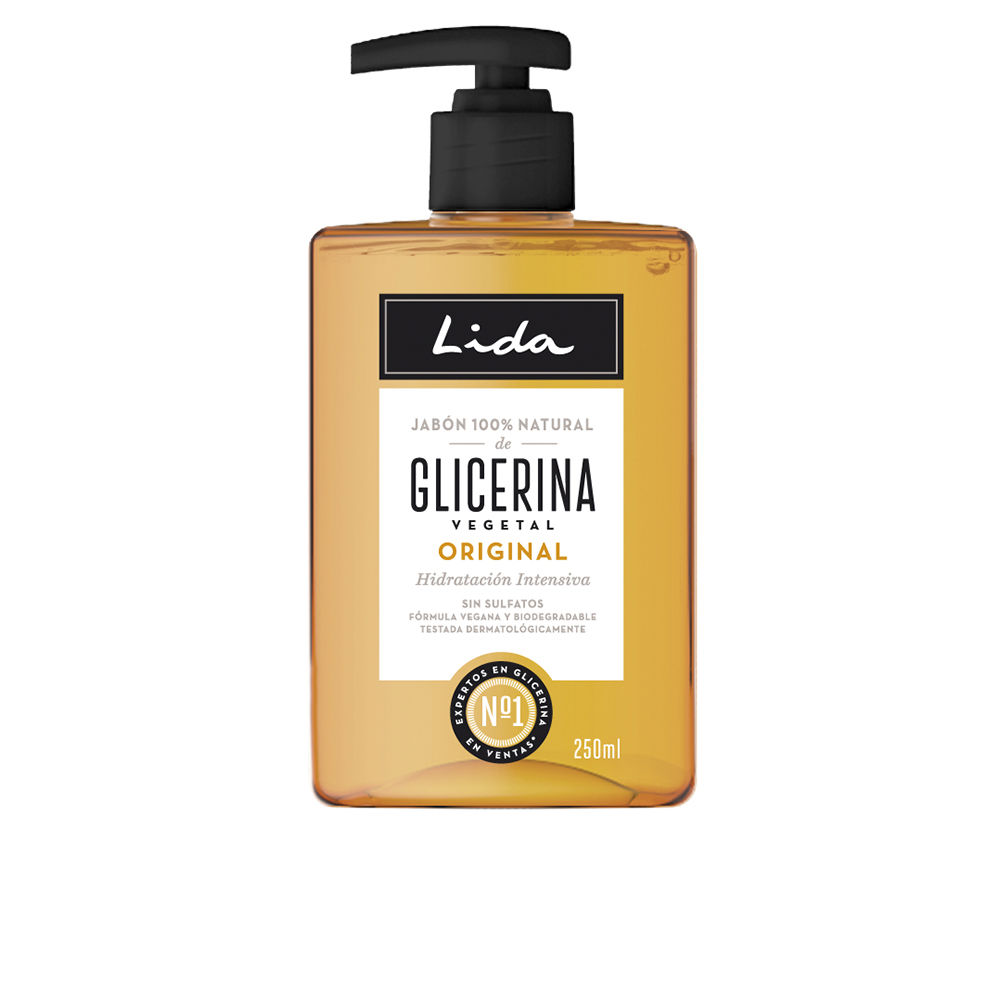 Lida Jabón 100% Natural Manos Glicerina 250 Ml