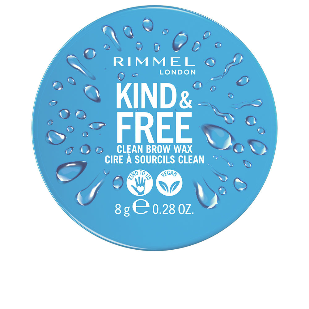 Rimmel London Kind &Amp; Free Clean Brow Wax #001-Clear 8 Gr