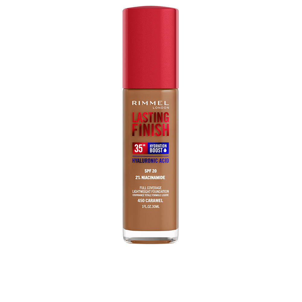 Rimmel London Lasting Finish Hydration Boost Spf20 #450-Caramel 30 Ml