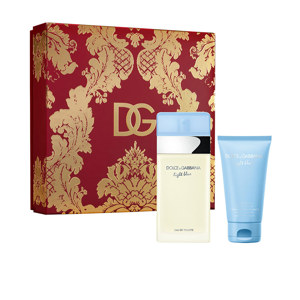 Dolce & Gabbana Light Blue Pour Femme Case 2 Pcs