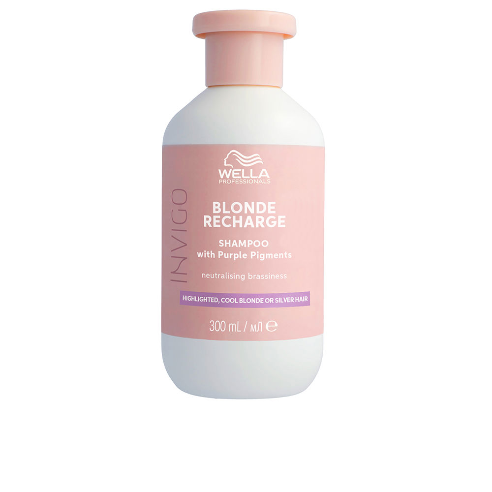 Wella Professionals Invigo Blonde Recharge Shampoo Blonde Hair 300 Ml