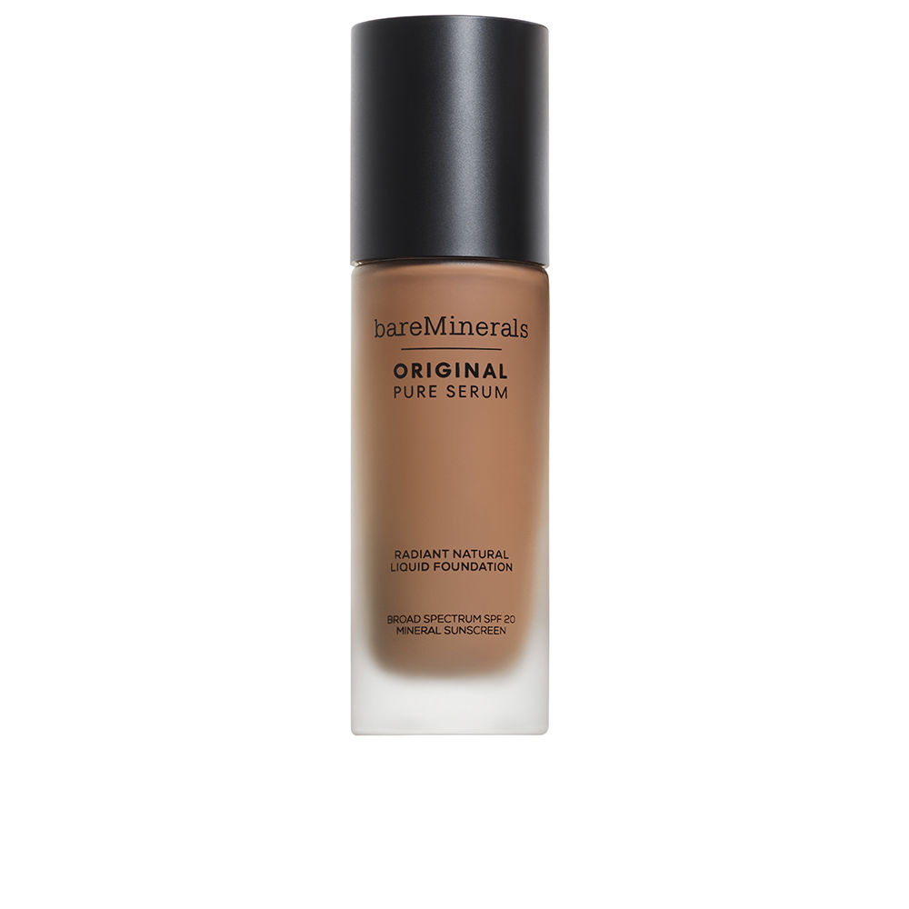 Bare Minerals Original Pure Serum Liquid Foundation #Medium Deep Cool 4.5 30 Ml