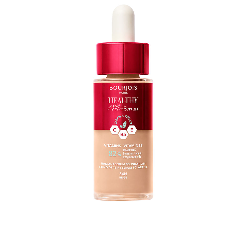 Bourjois Healthy Mix Serum Foundation Makeup Base #54n-Beige 30 Ml