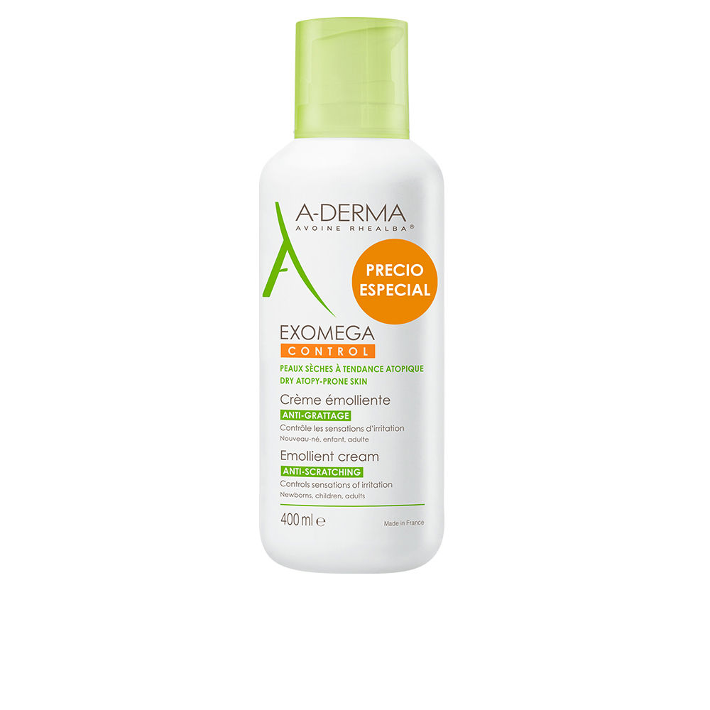 A-Derma Exomega Control Emollient Cream 400 Ml