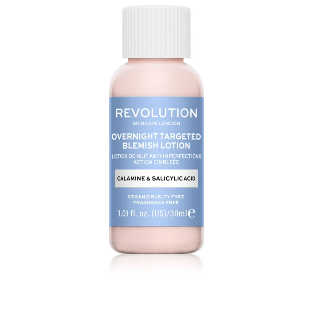 Revolution Skincare Overnight Targeted Blemish Lotion Calamine &Amp; Salicylic Acid 30 Ml