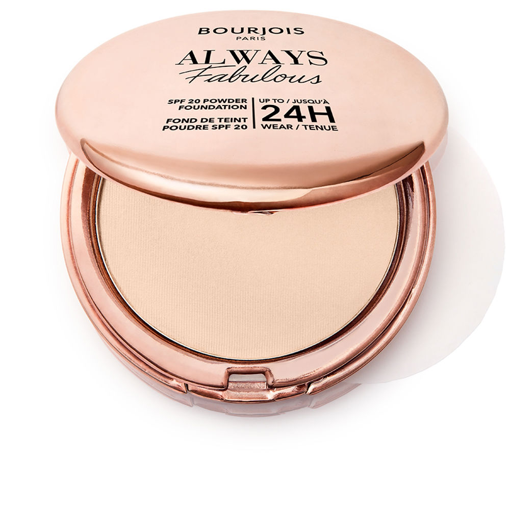 Bourjois Always Fabulous Powder Makeup Base Spf20 #100-Rose Ivory 7 Gr