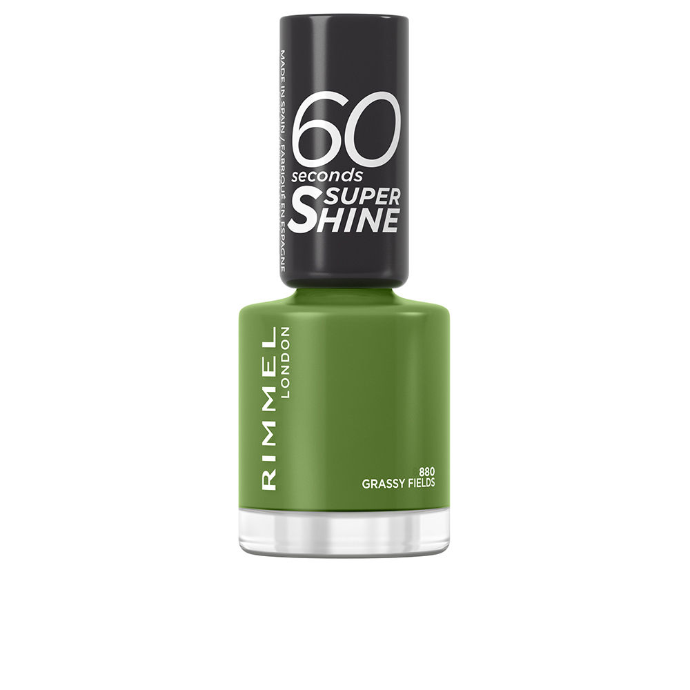 Rimmel London 60 Seconds Super Shine Nail Polish #880-Grassy Fieldsh 8 Ml