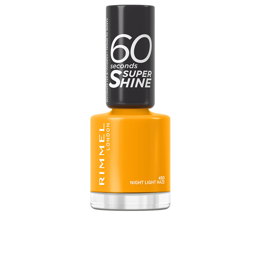 Rimmel London 60 Seconds Super Shine Nail Polish #450-Night Light Haze 8 Ml