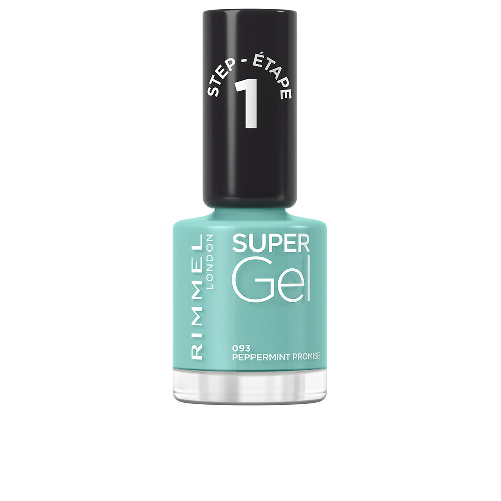 Rimmel London Super Gel Nail Polish #093-Peppermint Promise 12 Ml