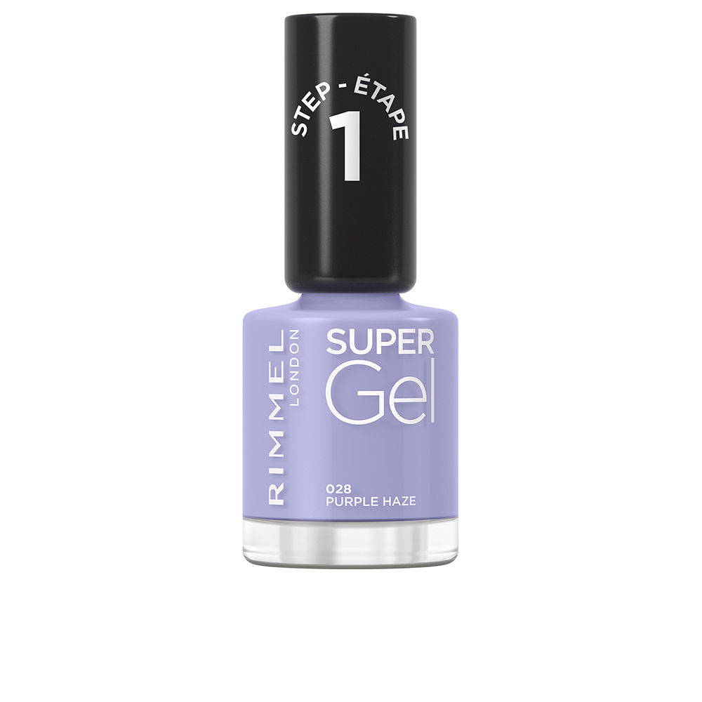 Rimmel London Super Gel Nail Polish #028-Purple Haze 12 Ml