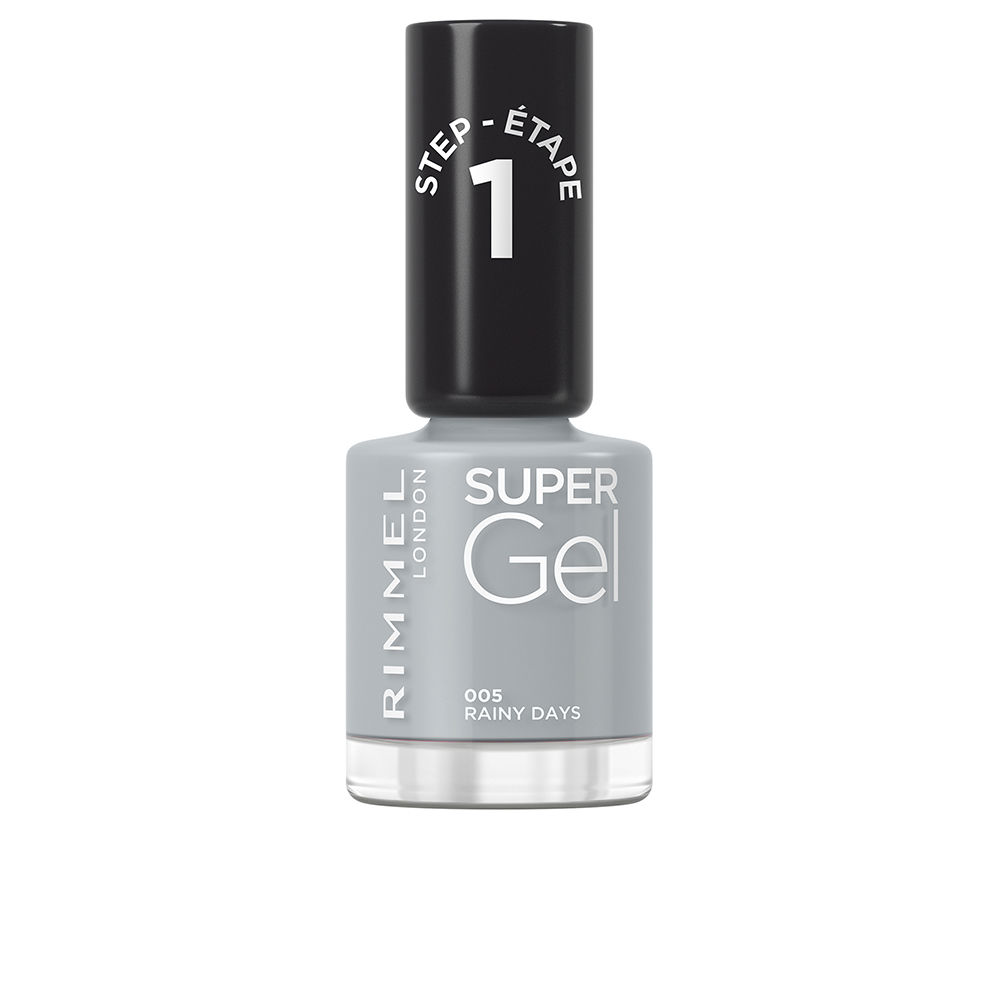 Rimmel London Super Gel Nail Polish #005-Rainy Days 12 Ml