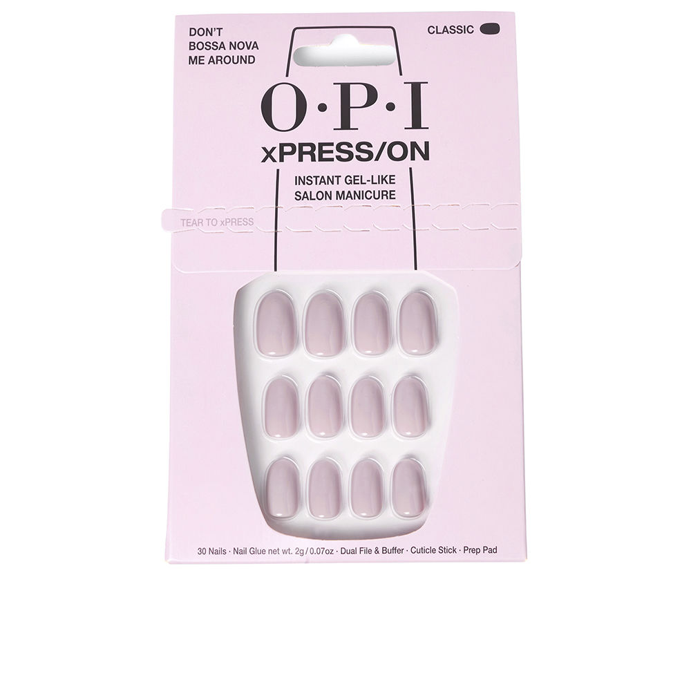 Opi Xpress/On Artificial Nails Iconic Shades #Don'T Bossa Nova Me Around 30 U