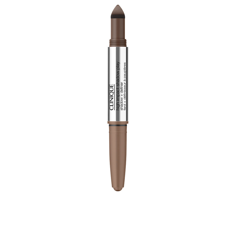 Clinique Hi Shadow Play Sombra De Ojos + Definidor De Sombra #Double Latte 4 Ml