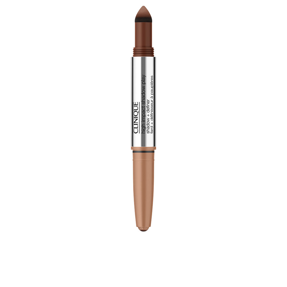 Clinique Hi Shadow Play Sombra De Ojos + Definidor De Sombra #Flame + Ember 4 Ml