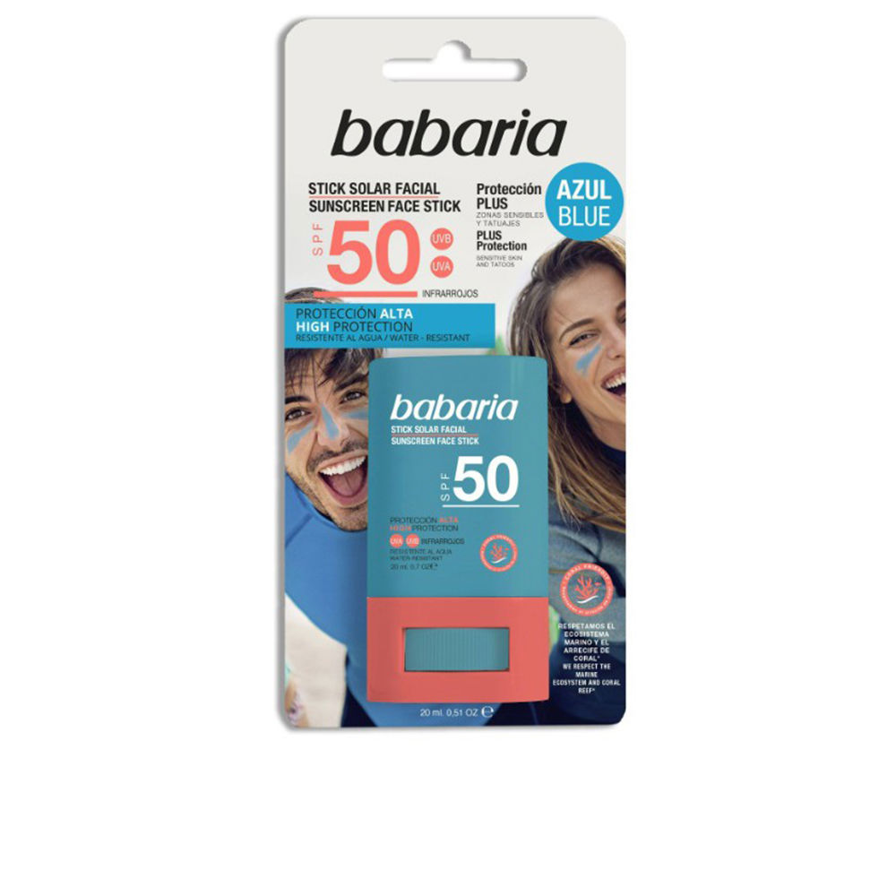 Babaria Solar Blue Facial Stick Spf50 20 Gr