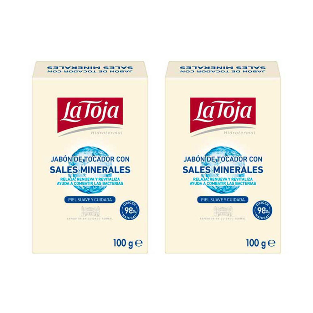 La Toja Hydrothermal Hand Soap Pack 2 X 100 Gr