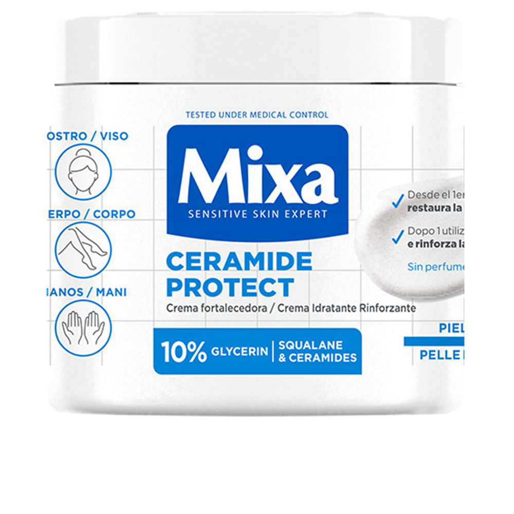 Mixa Ceramide Protect Strengthening Cream For Very Dry Skin 400 Ml