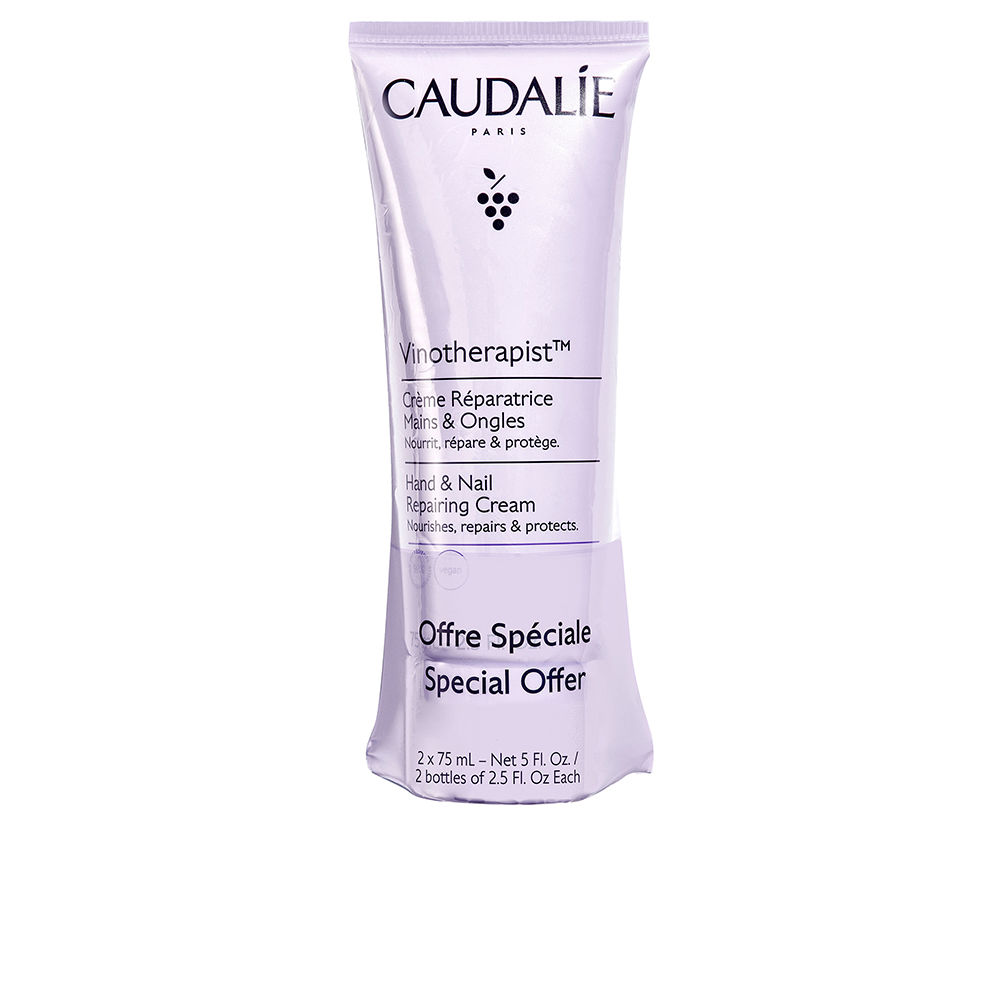 Caudalie Vinotherapist Cream For Hands And Nails Pack 2 X 75 Ml