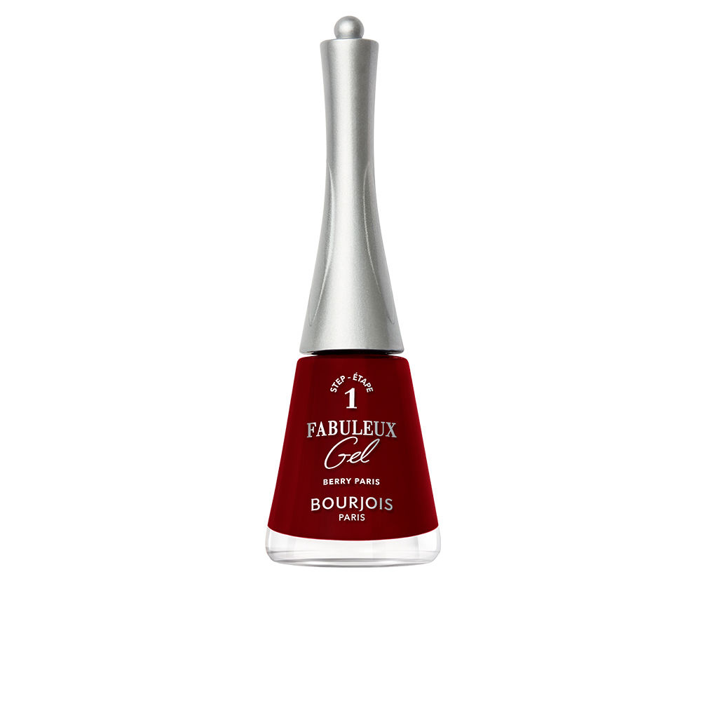 Bourjois Fabuleux Gel Nail Polish #340-Berry Paris 9 Ml