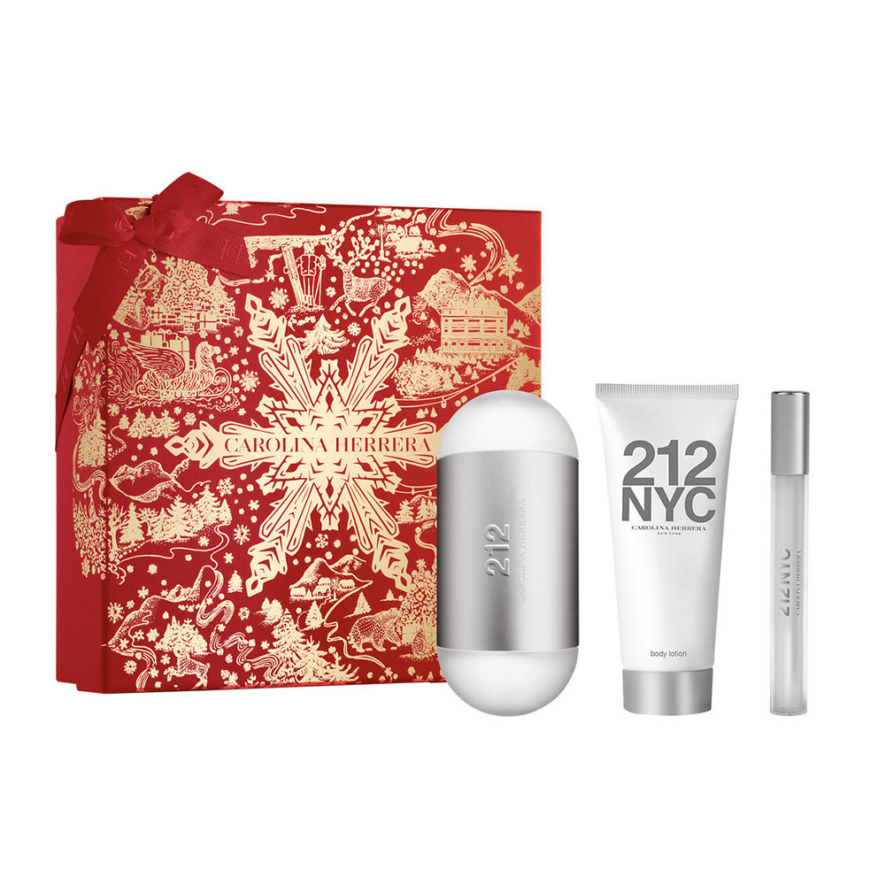 Carolina Herrera 212 Nyc For Her Case 3 Pcs