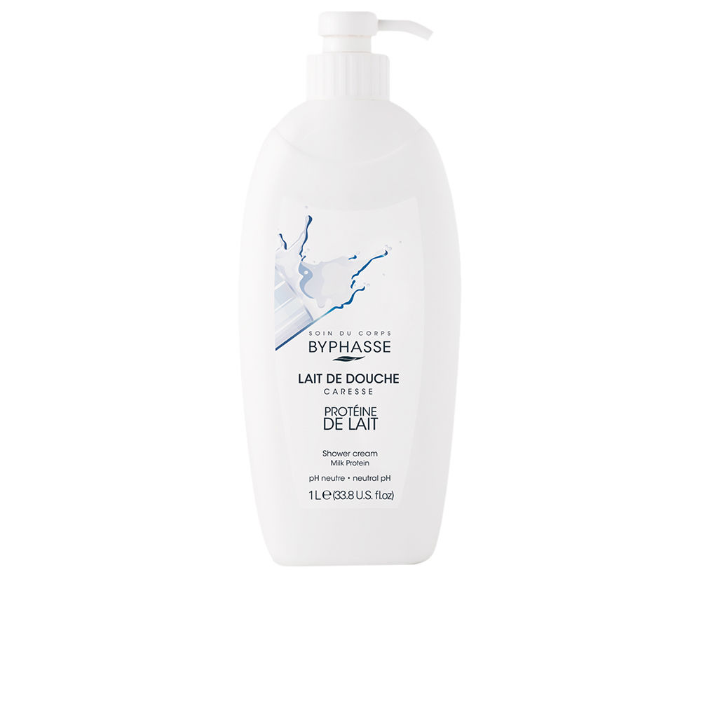 Byphasse Caresse Milk Protein Shower Cream 1000 Ml