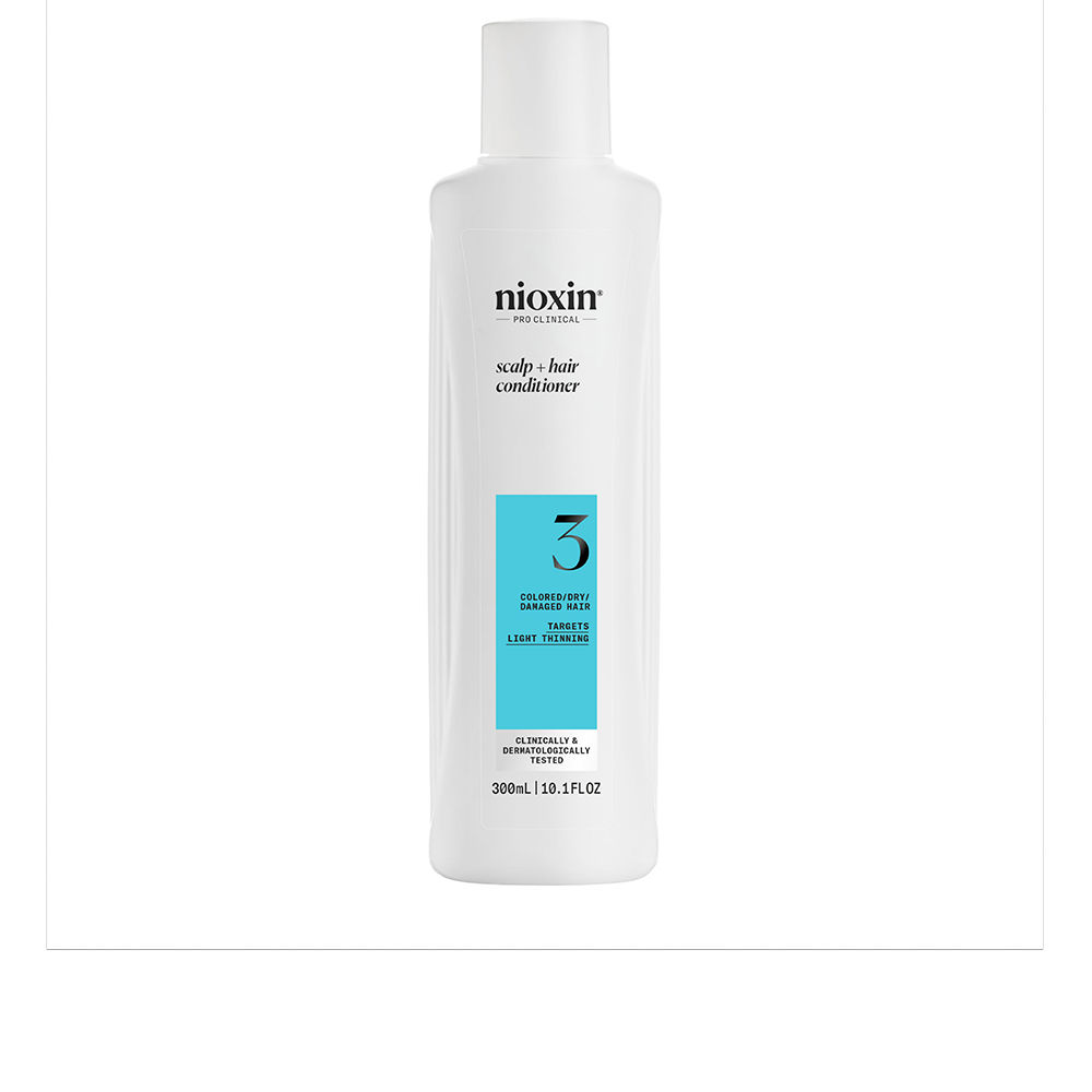 Nioxin System 3 - Conditioner - Dyed And Damaged Hair With Mild Weakening 300 Ml