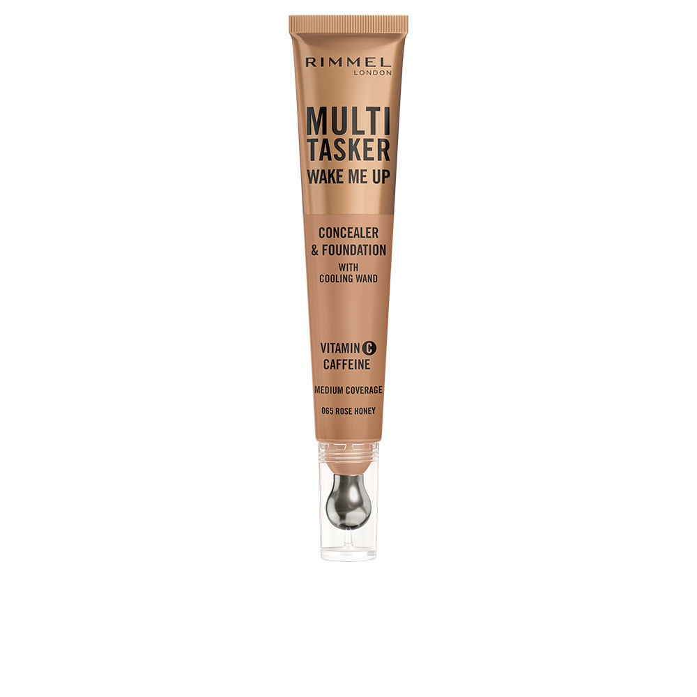 Rimmel London Multitasker Wake Me Up Concealer And Foundation #Rose Honey 20 Ml