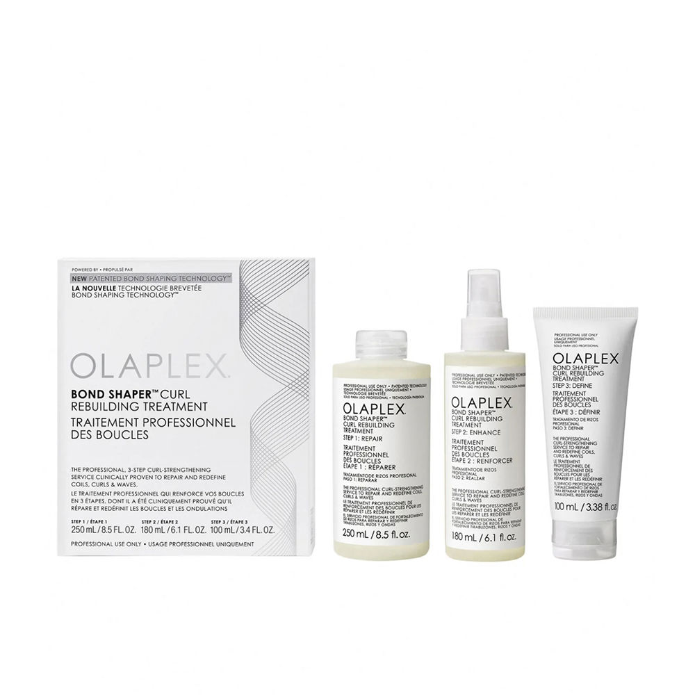Olaplex Bond Shaper Curl Reconstruction Treatment Case 3 Pcs