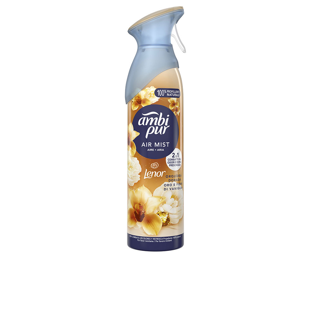 Ambi Pur Air Mist Air Freshener #Golden Orchid Spray 185 Ml