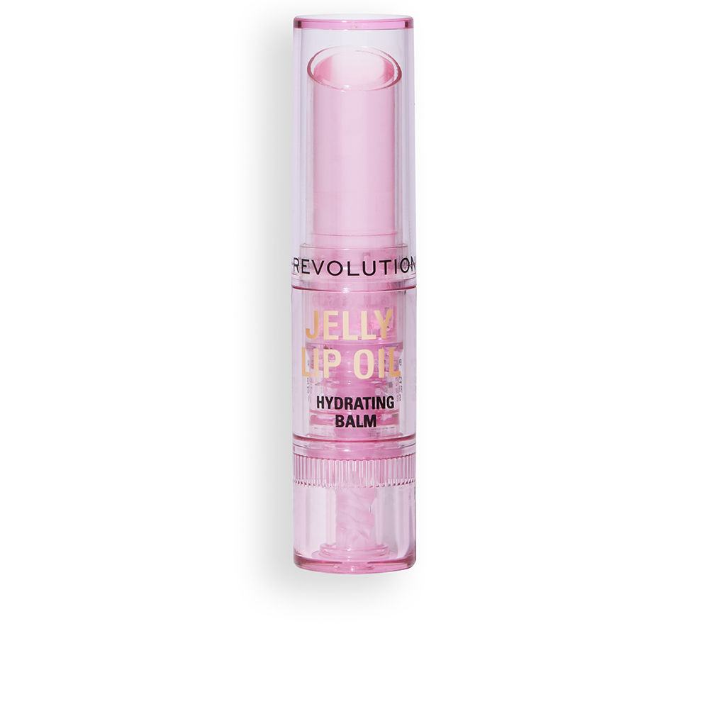 Revolution Make Up Jelly Lip Oil Hydrating Balm #Candy Ice Pink 2.4 Gr